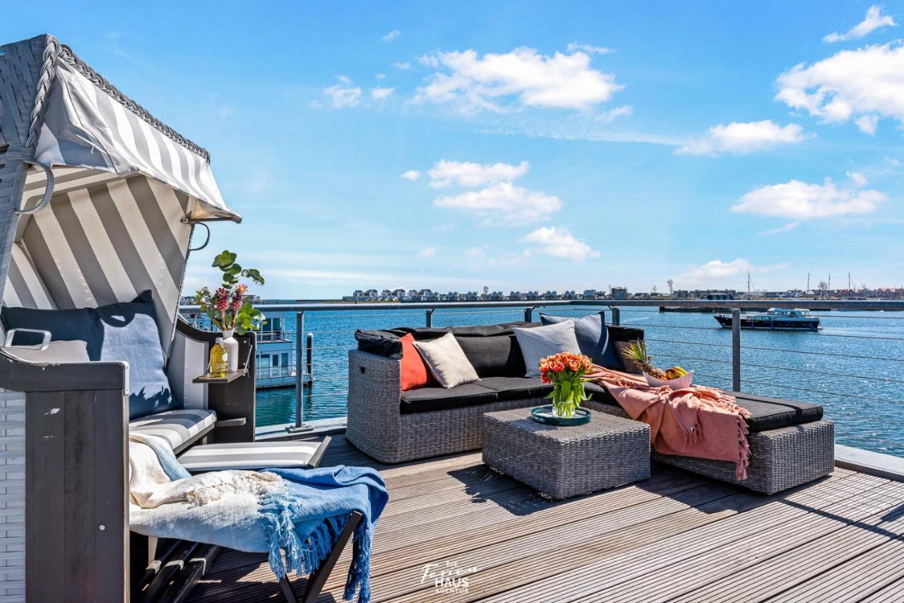 Вілла Schwimmendes Haus Aloha Ольпеніц Екстер'єр фото